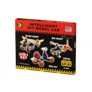 Конструктор металевий Same Toy Inteligent DIY Model Car 3в1 125 ел. 58041Ut UA