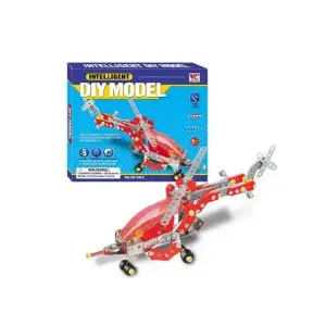 Конструктор металлический Same Toy Inteligent DIY Model Самолет 207 эл. WC38CUt UA