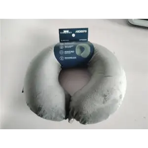 Подушка ортопедична ARDESTO Sleepwell Travel 31х28х10см, для шиї, піна меморі, сірий (ART3128NGP) UA