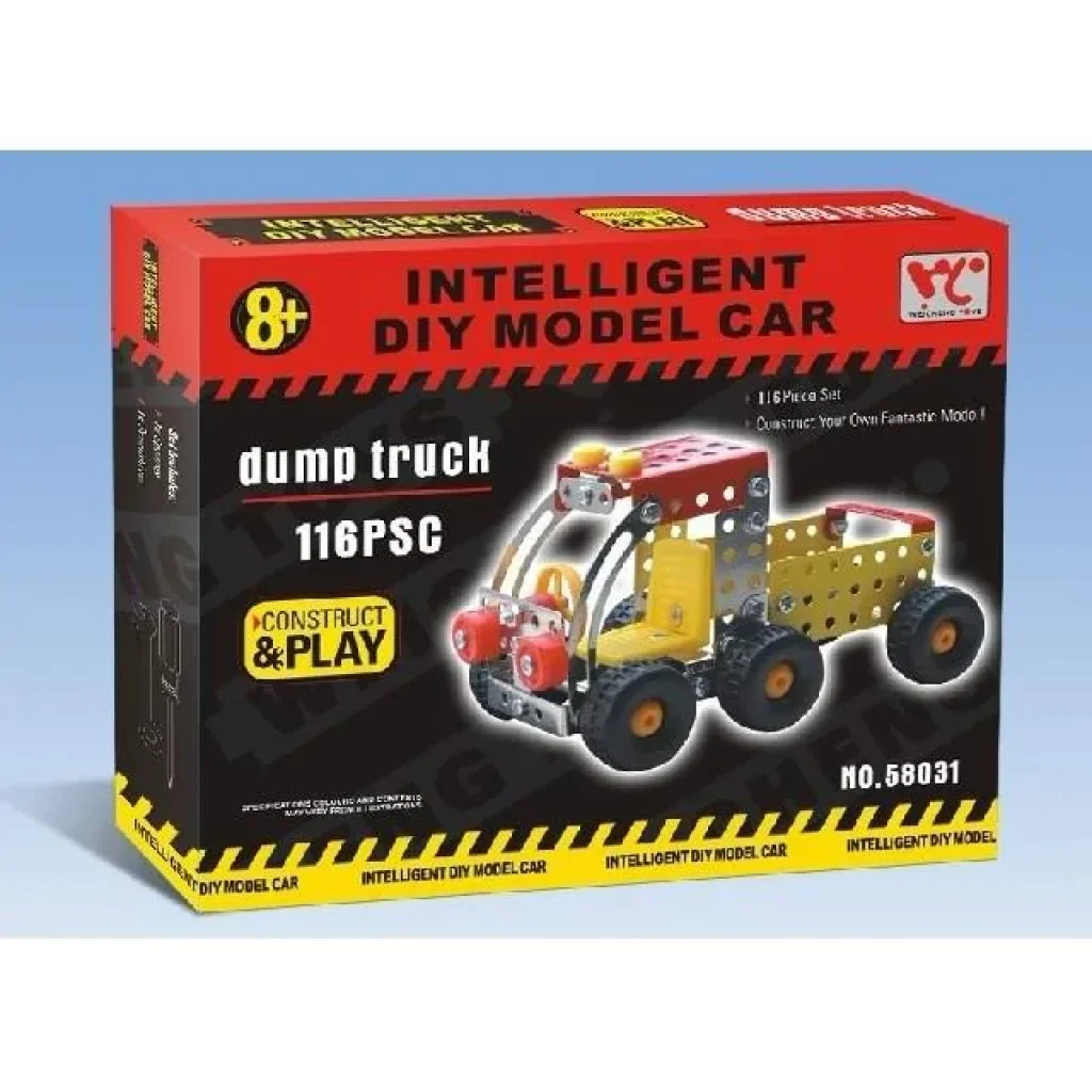 Конструктор металевий Same Toy Inteligent DIY Model Car Самоскид 116 ел. 58031Ut UA