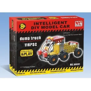 Конструктор металевий Same Toy Inteligent DIY Model Car Самоскид 116 ел. 58031Ut UA