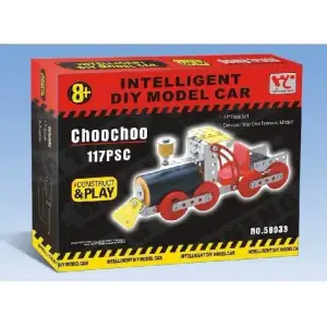 Конструктор металлический Same Toy Inteligent DIY Model Car Паравоз 117 эл. 58033Ut UA