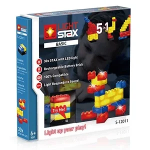 Конструктор LIGHT STAX з LED підсвічуванням Basic V2 5в1 LS-S12011 UA