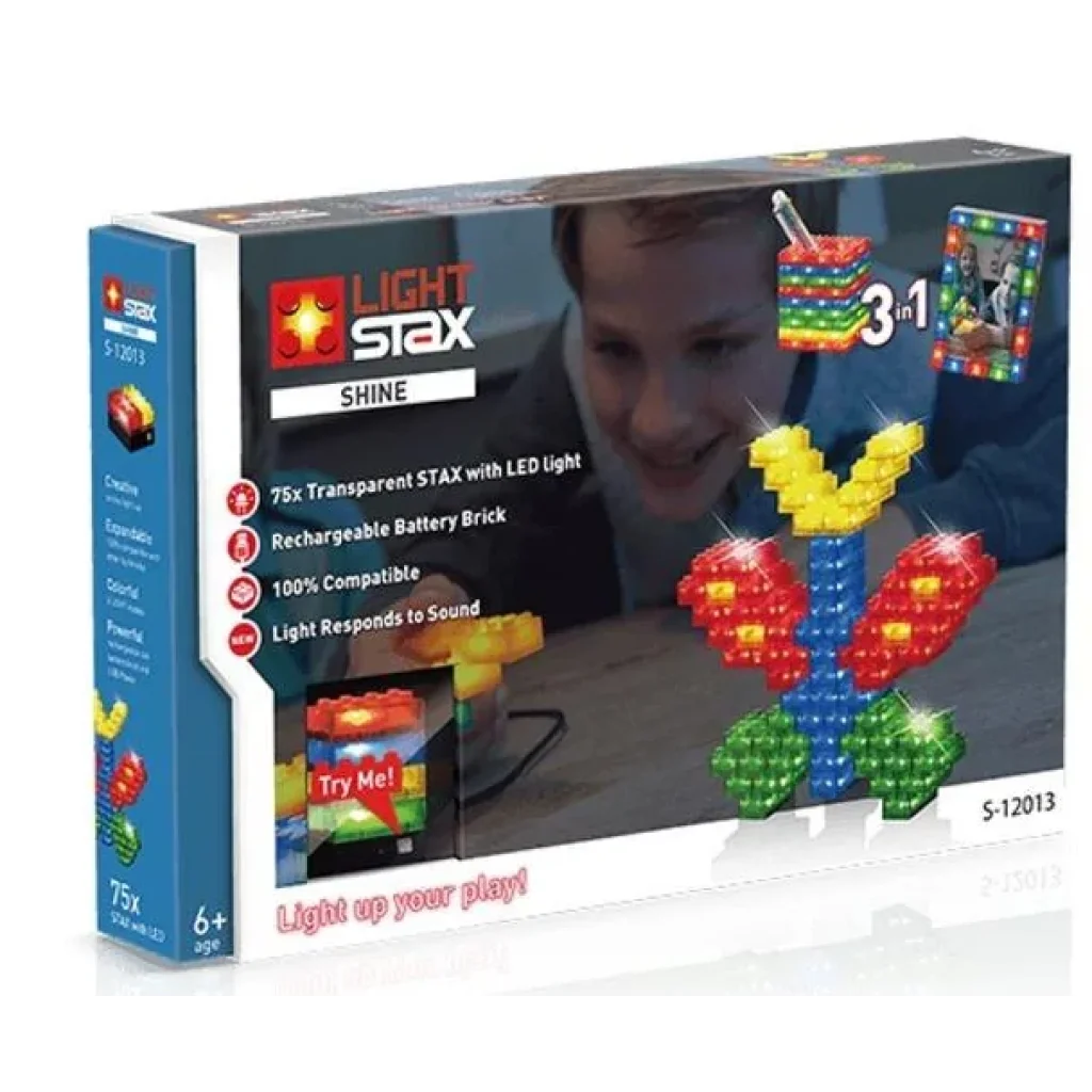 Конструктор LIGHT STAX з LED підсвічуванням Shine V2 3в1 LS-S12013 UA