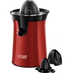 Соковыжималка Russell Hobbs 26010-56 Colours Plus+ Red, 60 Вт, реверс, 2 конуса, красный UA