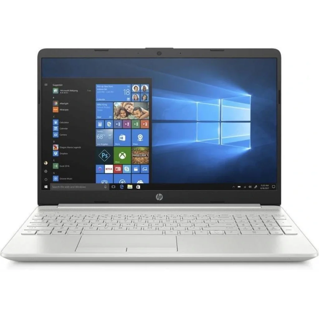 Ноутбук HP 15-dw1009ur 15.6FHD AG/Intel i5-10210U/8/1000+128F/NVD110-2/W10/Silver UA