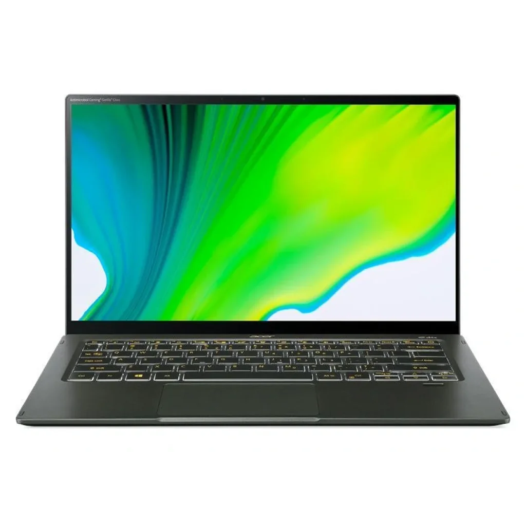 Ноутбук Acer Swift 5 SF514-55GT 14FHD IPS Touch/Intel i7-1165G7/16/512F/NVD350-2/Lin/Green UA