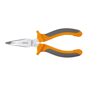 Плоскогубці подовжені вигнуті Neo Tools, 160мм, CrV (01-015) UA