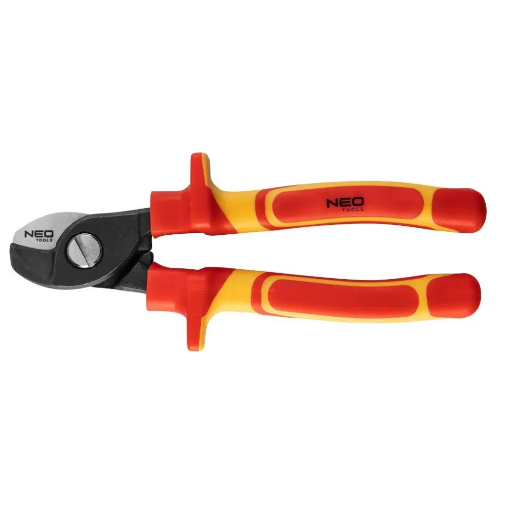 Кабелеріз Neo Tools, діелектричний, для робіт під напругою 1000В, 160мм, CrV (01-233) UA