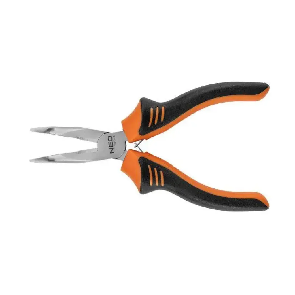 Плоскогубці подовжені вигнуті Neo Tools, 160мм (01-254) UA