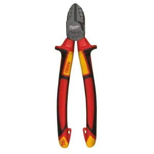 Кусачки-бокорізи Milwaukee, VDE діелектричні, для робіт під напругою 10000В, 180мм, 0.24кг (4932464568) UA