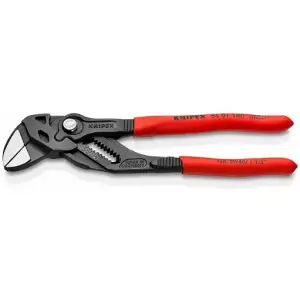 Кліщі переставні KNIPEX, 0-40мм, 180мм, фосфатовані, 0.230кг (86-01-180) UA