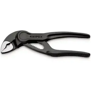 Кліщі сантехнічні KNIPEX Cobra XS, 0-28мм, 100мм (87-00-100-BK) UA