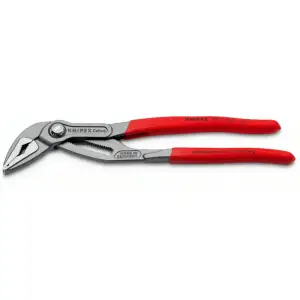 Кліщі сантехнічні KNIPEX Cobra, потоншені губки 0-42мм, 250мм, 0.328кг (87-51-250) UA