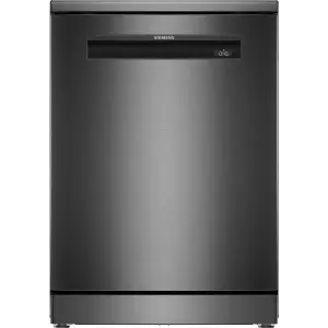Посудомийна машина Siemens, 13компл., B, 60см, дисплей, чорна нержавіюча сталь (SN15EC00NT) UA