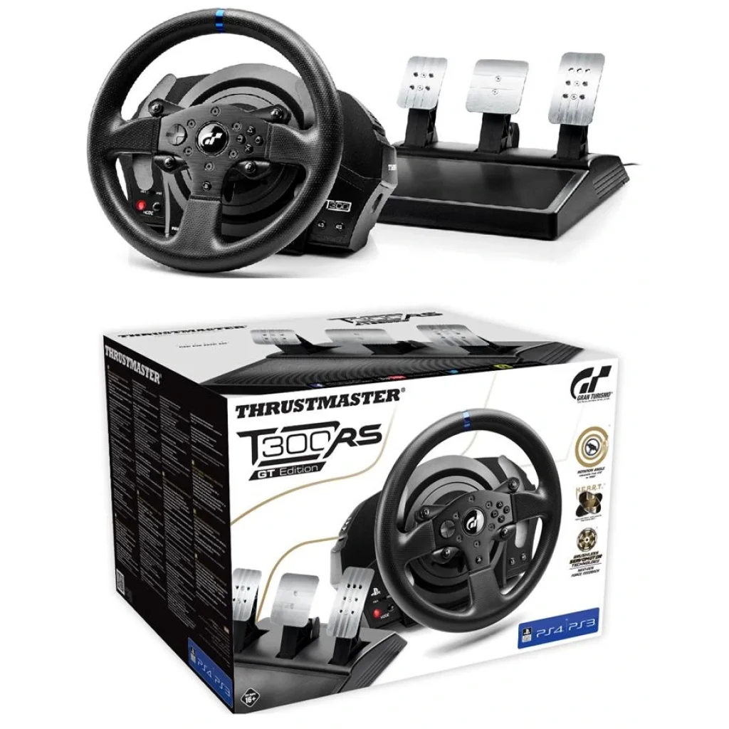 Руль и педали для PC / PS4®/ PS3® Thrustmaster T300 RS GT EditionOfficial Sony licensed, 4160681 UA