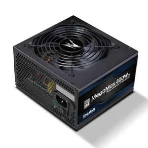 Блок питания Zalman MEGAMAX (800W), 83%, 80+ White, 120mm, 1xMB 24pin(20+4), 2xCPU (8pin+(4+4)pin), 4xMolex, 8xSATA, 4xPCIe 8pin(6+2), ZM800-TXII UA