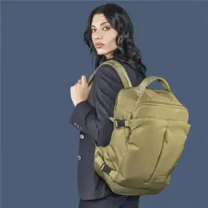 Рюкзак дорожній Tucano TUGO Premium CABIN 16", 23л, зелений (BKTUGP-M-V) UA