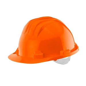 Каска захисна Neo Tools, пластик поліпропілен HDPE, пряжка для регулювання, помаранчевий (97-205) UA