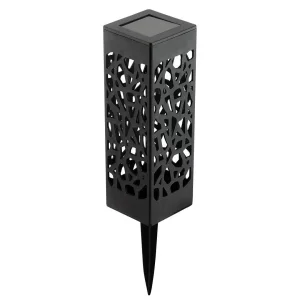 Світильник ландшафтний Neo Tools LED 0.3Вт 10Лм 3000К 600мА•год автономний датчик сутінків чорний (99-058) UA