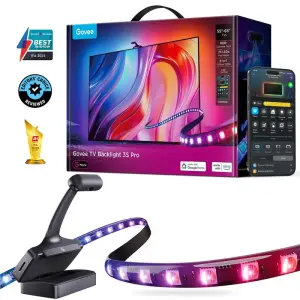 Набір адаптивного підсвічування Govee R2A80 Three-camera TV Backlight 55-65', RGBIC, WI-FI/Bluetooth, чорний (R2A80C11) UA