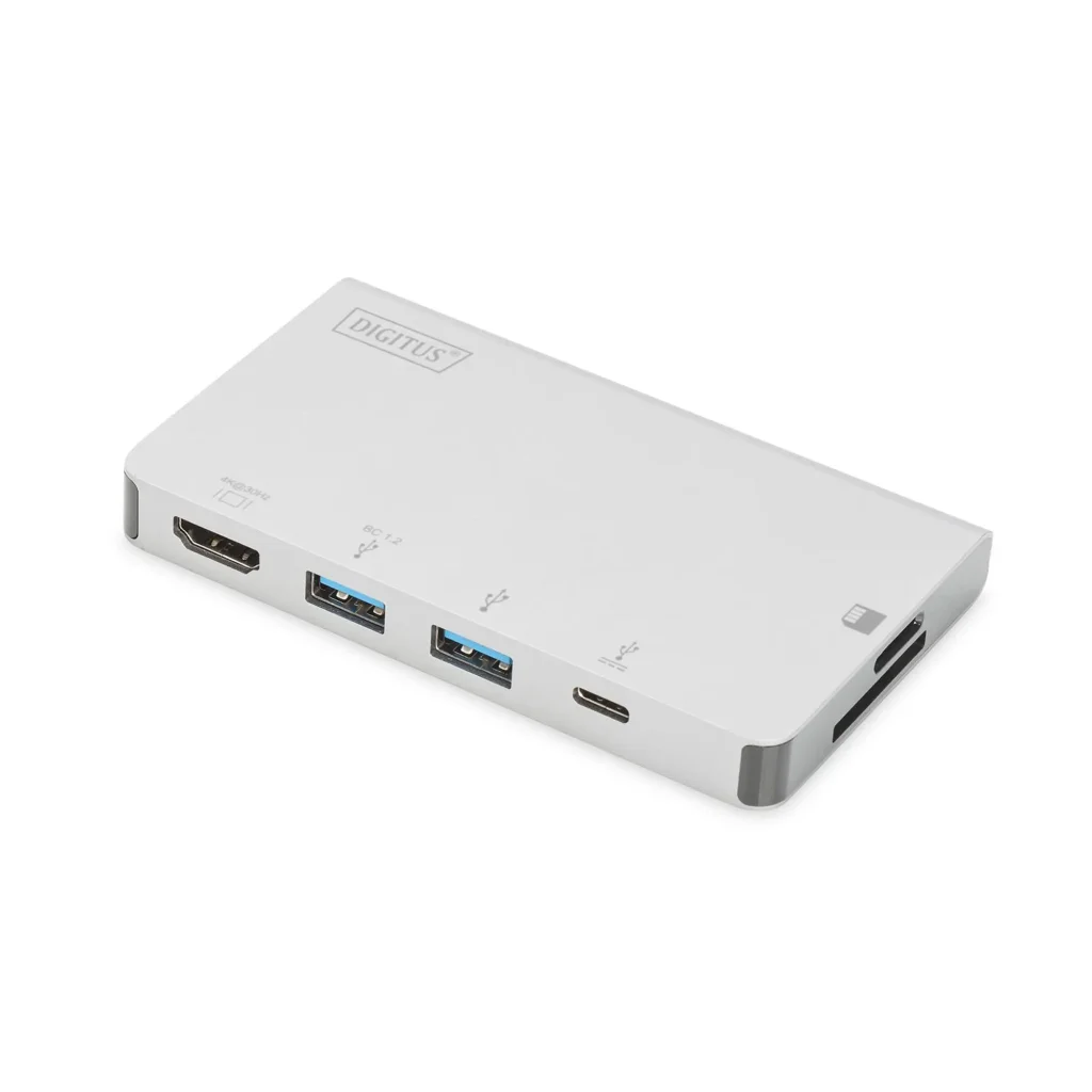 Хаб DIGITUS USB-C > HDMI/2xUSB-A/USB-C/SD/MicroSD (DA-70867) UA