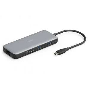 Док-станція DIGITUS USB-C > HDMI/2xUSB-A/USB-C/SD/MicroSD/RJ54 (DA-70914) UA