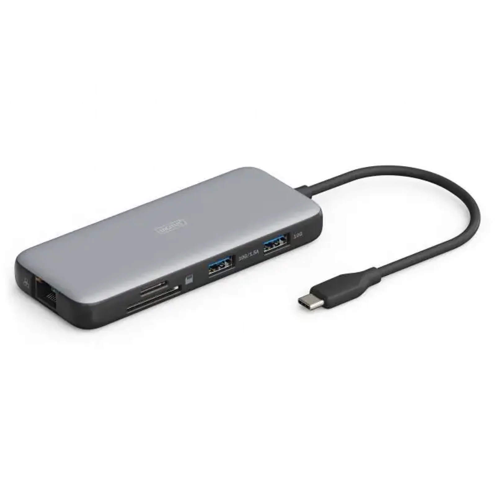 Док-станція DIGITUS USB-C > 2xHDMI/2xUSB-A/USB-C/SD/MicroSD/RJ54 (DA-70915) UA