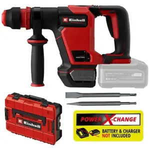 Молоток відбійний акумуляторний Einhell TP-DH 18/4 Li BL - Solo 18Вт 4Дж 4600уд/хв 2.88кг без АКБ та ЗП (4514190) UA
