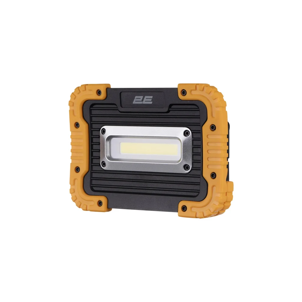 Прожектор акумуляторний 2E WLBL1844 Micro-USB 4400мА·год 1000лм 10Вт 3 режими освітлення IP44 0.47кг (2E-WLBL1844) UA