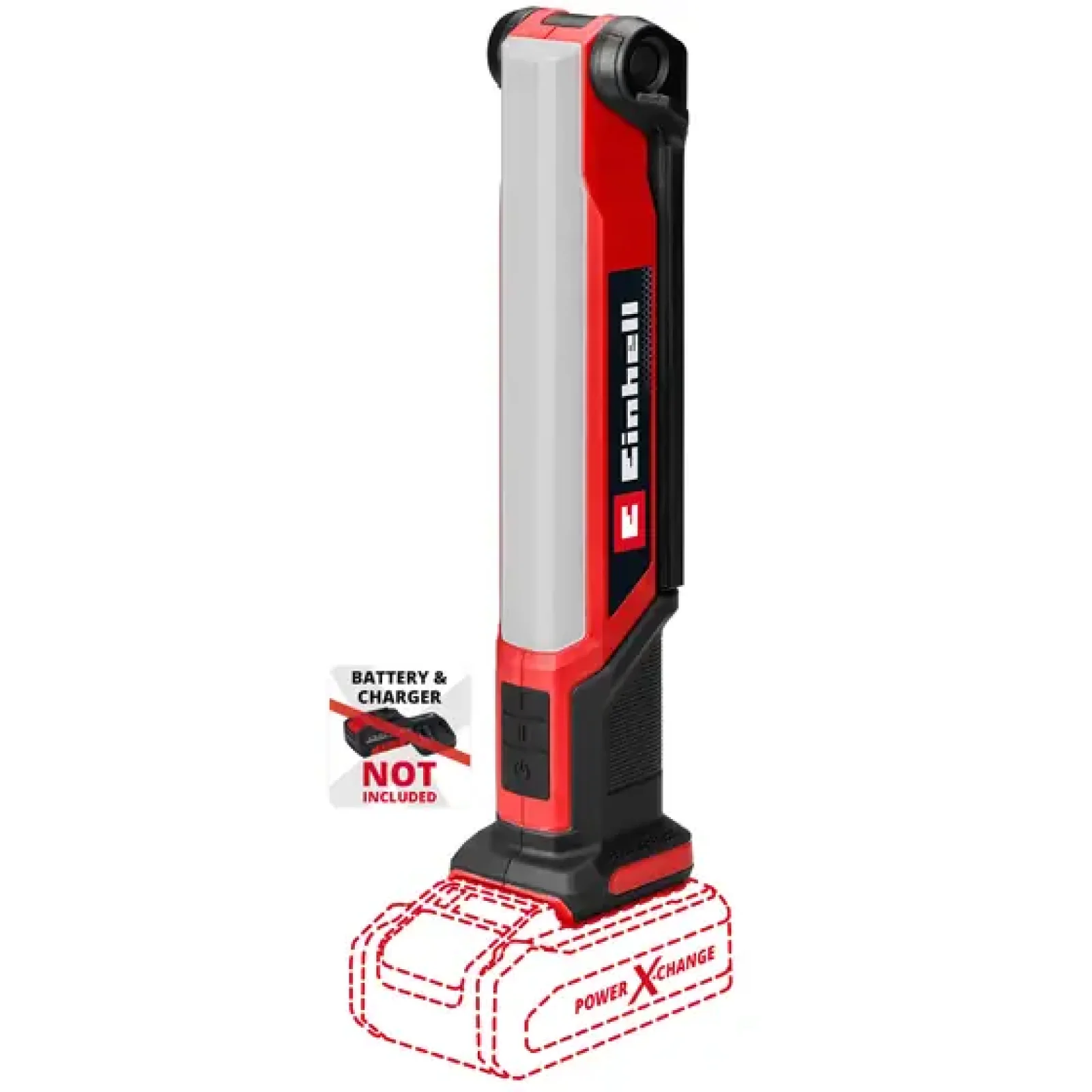 Ліхтар акумуляторний Einhell TE-CL 18/1000 S Li - Solo 1000лм 18В 5700К 15LED 0.46кг без АКБ та ЗП (4514180) UA