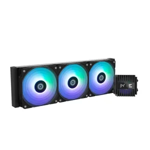 Система рідинного оxолодження Zalman Alpha 2 A36 ARGB, LGA1700, 1200, 115x, AM5, AM4, TDP 360W, чорний (ALPHA2A36BLACK) UA