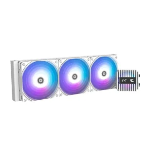 Система рідинного оxолодження Zalman Alpha 2 A36 ARGB, LGA1851, 1700, 1200, 115x, AM5, AM4, TDP 360W, білий (ALPHA2A36WHITE) UA