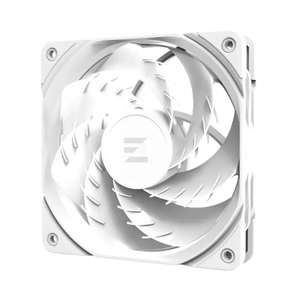Корпусний вентилятор Zalman AF120R ARGB 120мм, 800-1500rpm, 4pin, PWM, 3pin+5VARGB, 24,3dBa, білий (ZM-AF120RARGBWHITE) UA