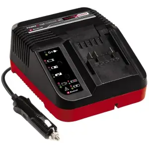 Зарядний пристрій Einhell 18V Power X-Car Charger 3A, PXC, від прикурювача 12В, 0.32 кг, 4512113 UA