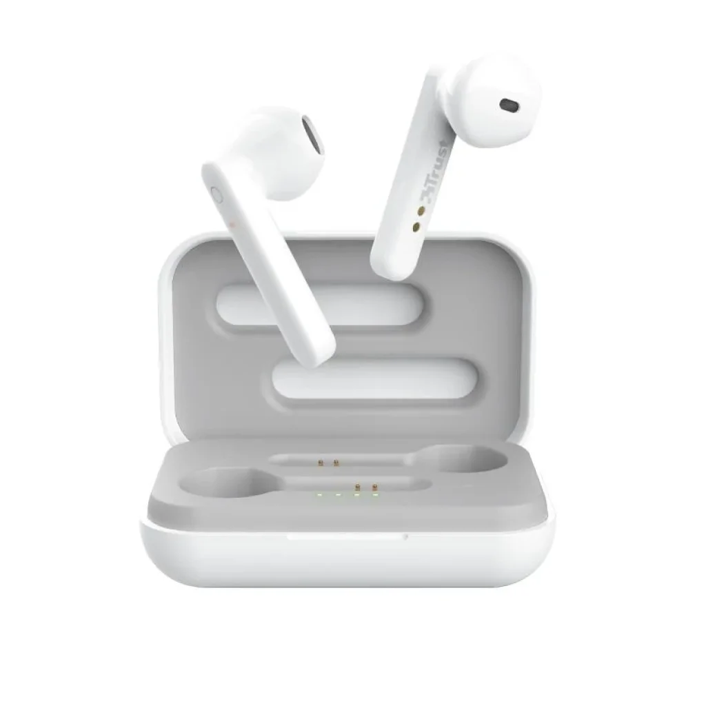 Наушники Trust Primo Touch True Wireless Mic White, 23783_TRUST UA