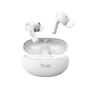 Навушники TWS Trust Yavi Earbuds BT 5.3, ENC, SBC, Mic, Білий, 25172_TRUST