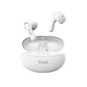Навушники TWS Trust Yavi Earphones BT 5.3, ENC, SBC, Mic, Білий, 25173_TRUST