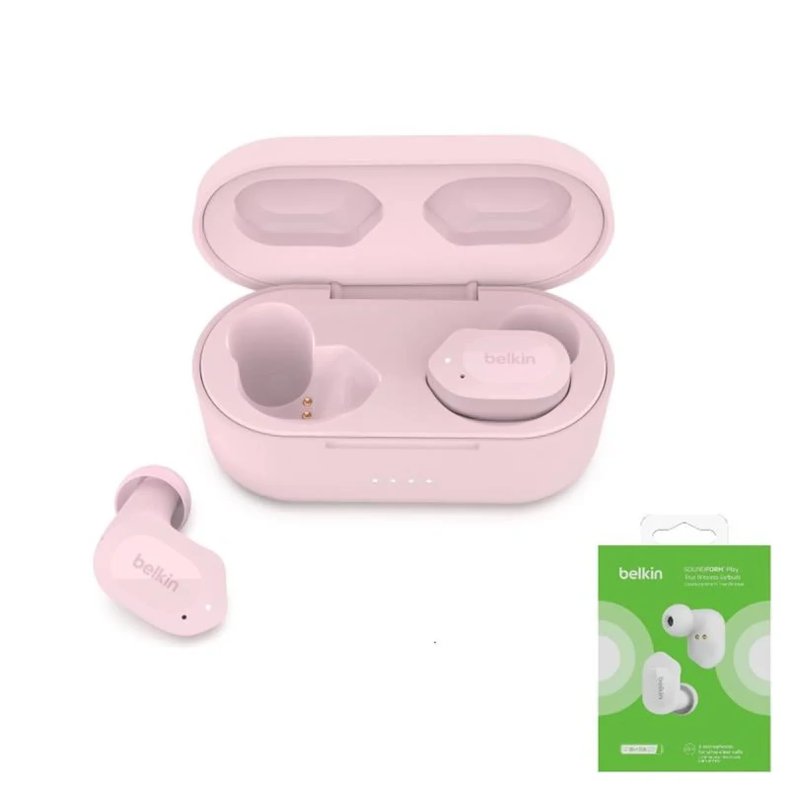 Навушники Belkin Soundform Play True Wireless Pink, AUC005BTPK UA