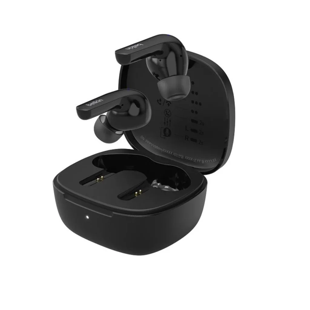 Навушники TWS Belkin Soundform Motion True Wireless, чорний, AUC010BTBK UA