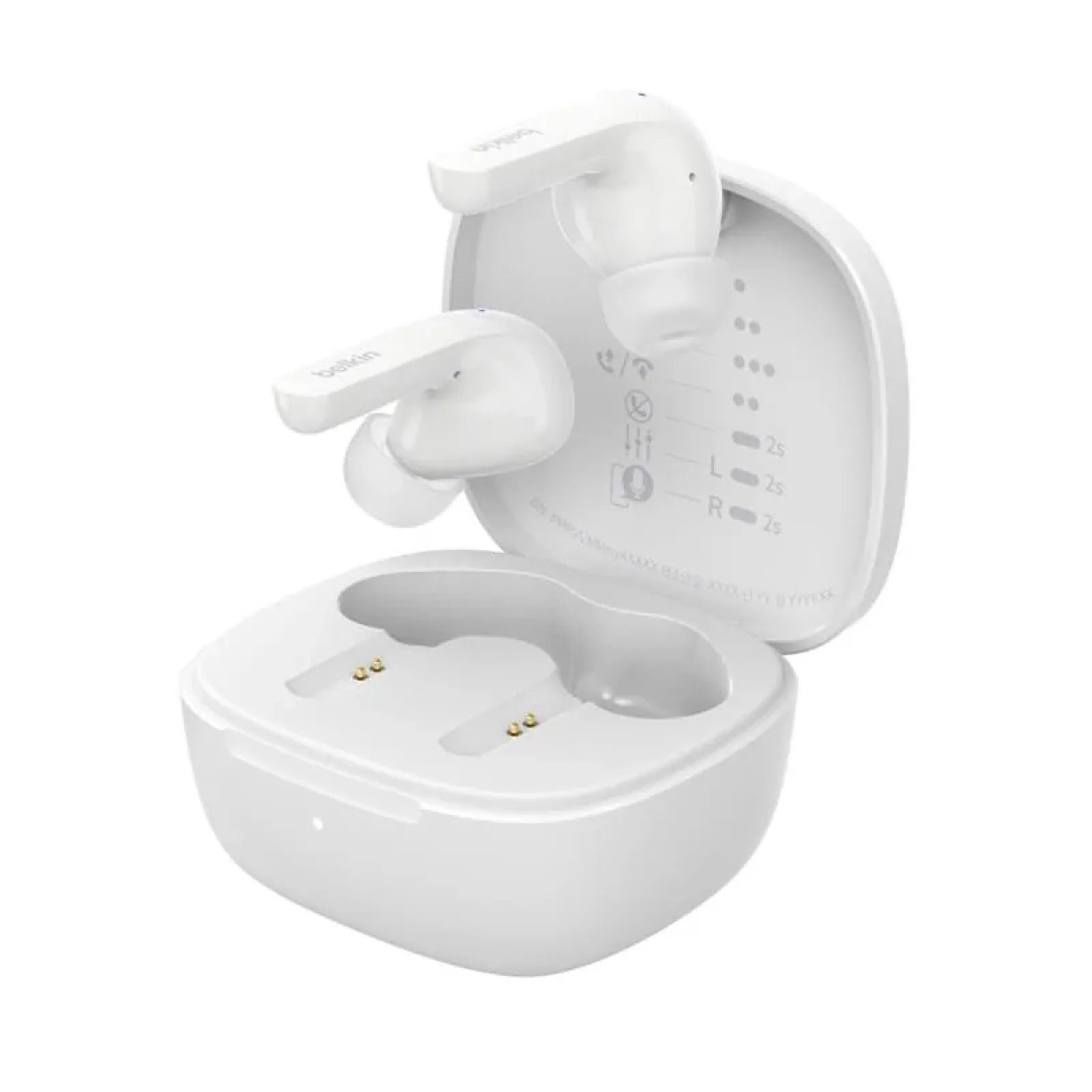 Навушники TWS Belkin Soundform Motion True Wireless, білий, AUC010BTWH UA