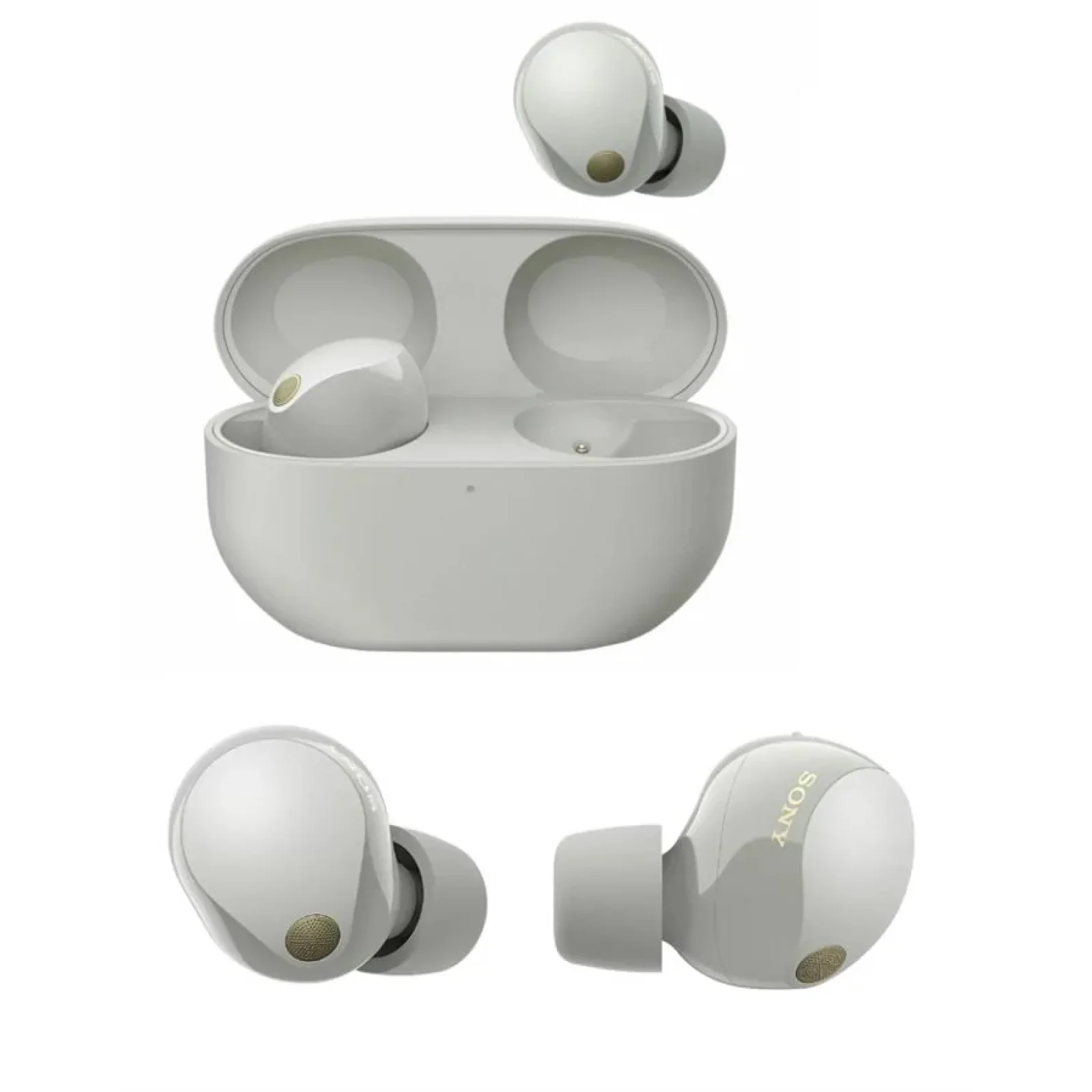 Навушники TWS Sony WF-1000XM5 Silver (WF1000XM5S.CE7) UA