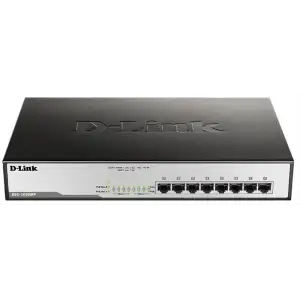 Комутатор D-Link DGS-1008MP 8xGE PoE, 140W, Некерований UA