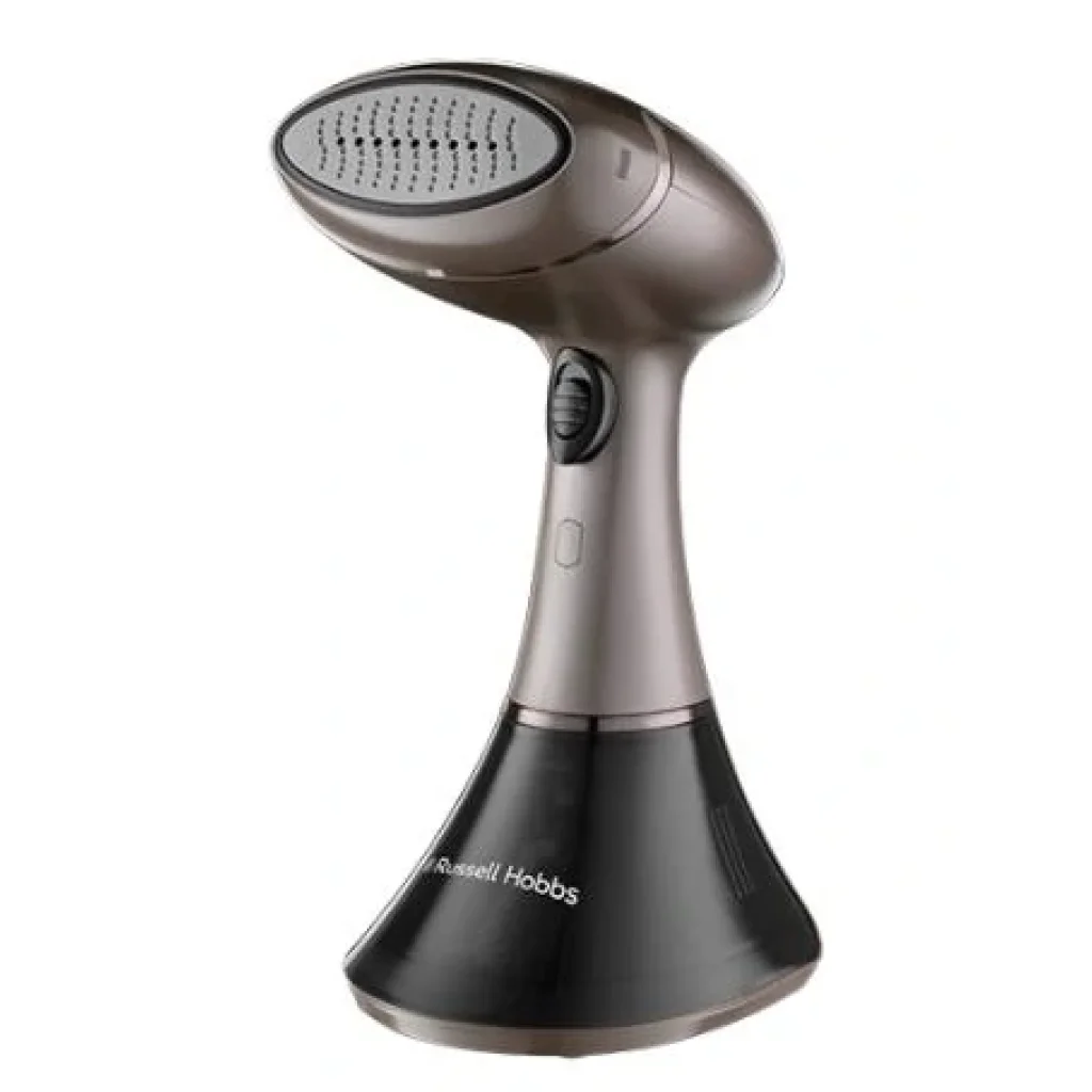 Відпарювач Russell Hobbs компактний Steam Genie Aroma, 1800Вт, 200мл, постійна пара - 32гр, керам. підошва, чорно-коричневий, 28040-56 UA