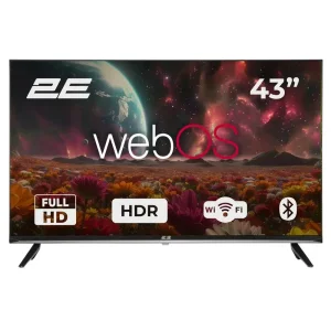 Телевизор 43" 2E LED FHD 60Hz Smart WebOS Black (2E-43A07KFW) UA