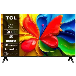 Телевізор 32" TCL QLED HD 60Hz Smart Android TV Black (32S4K) UA