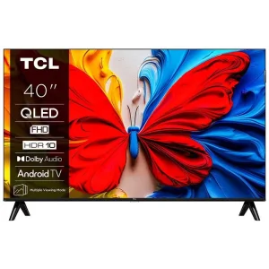 Телевізор 40" TCL QLED FHD 60Hz Smart Android TV Black (40V5C) UA