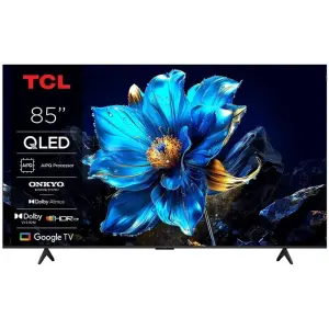Телевізор 85" TCL QLED 4K 60Hz Smart Google TV Titan ONKYO sound (85P71K) UA