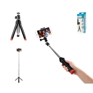 Штатив HAMA Multi 4x1 Action Camera,Mobile Phone,Photo,Video 20 -90 см Black, 00004601 UA