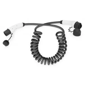 Кабель зарядний DIGITUS EV Three Phase, 415V, 32A, 10 m Type 2 to Type 2 Spiral (DK-3P32-S-100) UA
